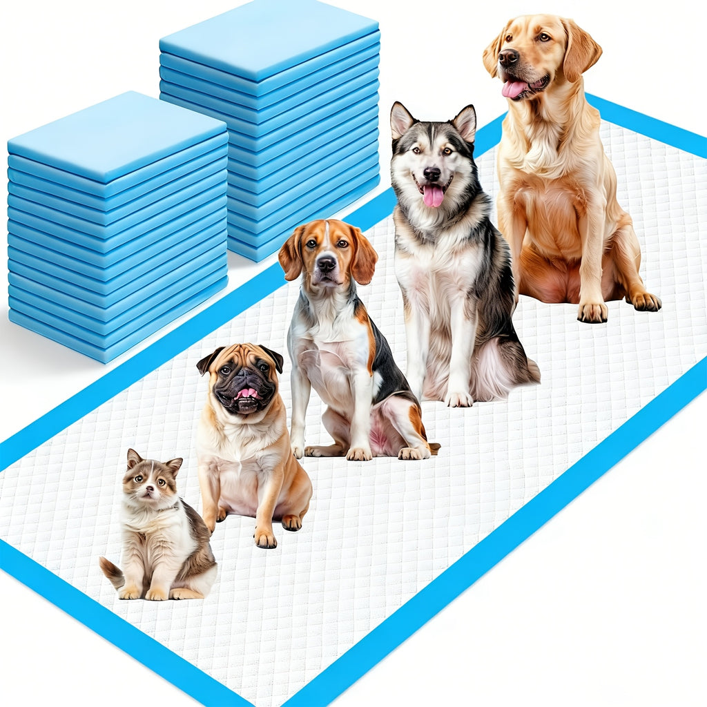 32*56inch, Pet Diaper Pad Upgraded Thick Layer Super Absorbent Dog Diaper Pad, Extra Large Anti-leakage And Anti-odor Training Pad, Suitable for Dogs And Cats, Disposable Replacement Pad, Quick-drying Anti-leak Diaper Pad, Potty Pad Pet Supplies