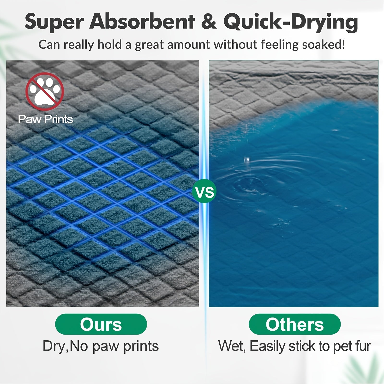 Upgraded Charcoal Puppy Pads, Thicken XXL 32'x48'\u002F 32'x56'Pee Pads for Dogs, Super Absorbent Up to 13Cups, Odor Control & Leak Proof Dog Training Pads for Surgery, Older, Puppy, 40 Counts