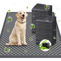 Upgraded Charcoal Puppy Pads, Thicken XXL 32'x48'\u002F 32'x56'Pee Pads for Dogs, Super Absorbent Up to 13Cups, Odor Control & Leak Proof Dog Training Pads for Surgery, Older, Puppy, 40 Counts