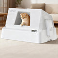 PETKIT Purobot Crystal Duo Automatic Self-Cleaning Cat Litter Box with Camera, AI Monitoring, Odour Control, Open Design for Large Cats with Litter Tray Cover, Suitable for Crystal Cat Litter