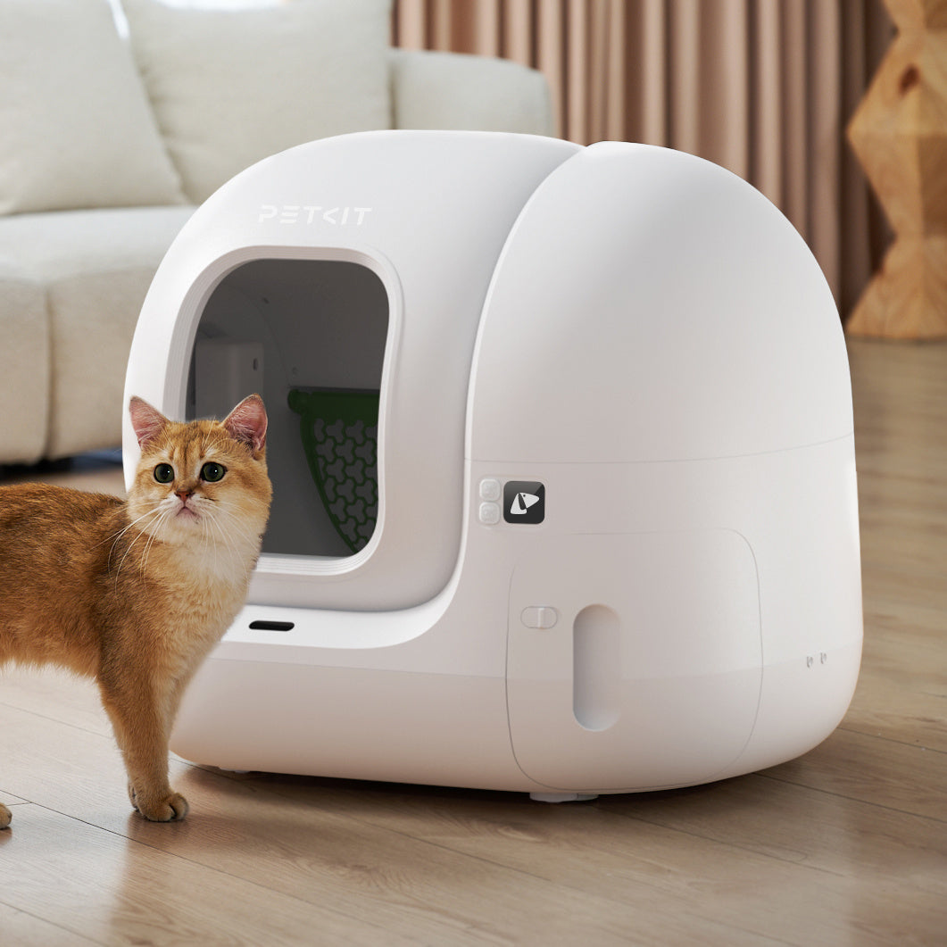 PETKIT PuraMax 2 Litter Box, 76L Capacity,Upgraded Seal Performance for Multiple Cats, Complete with Accessories,Three Models (Excellent-Refurbished, Very Good -Refurbished, Good-Refurbished)（Basic Bundle Includes Trash Bags）