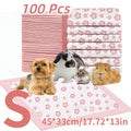 4-Size Options Leak-Proof Quick-Dry Dog Pee Pads with 6-Layer Ultra Absorbent Thick Puppy Training Pads Suitable for Dogs, Cats, Rabbits, Potty Training & Home Housebreaking