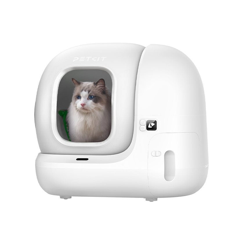 PETKIT PuraMax 2 Litter Box, 76L Capacity,Upgraded Seal Performance for Multiple Cats, Complete with Accessories,Three Models (Excellent-Refurbished, Very Good -Refurbished, Good-Refurbished)（Basic Bundle Includes Trash Bags）