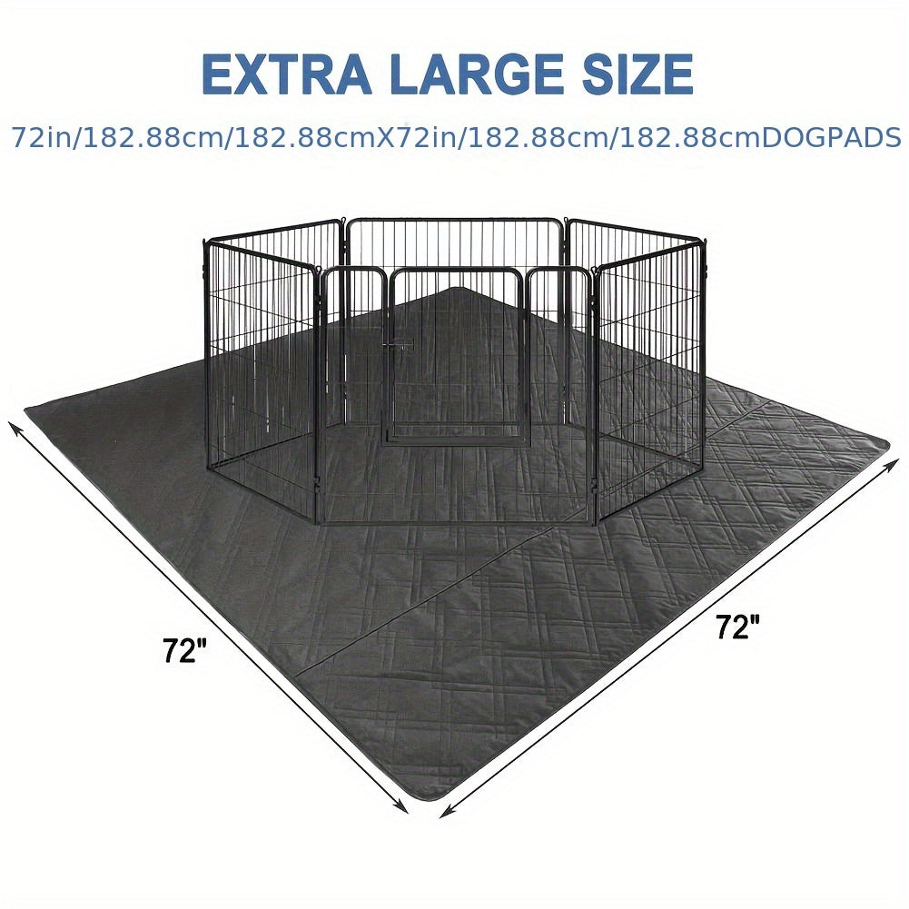 Washable Dog Pee Pads That Are Non-Slip And Absorb Quickly, Ideal for Use in Playpens. They Are Stain-Resistant, Easy to Maintain, And Provide Comfort for All Dog Breeds, Making Them Perfect for Christmas Pet Decorations